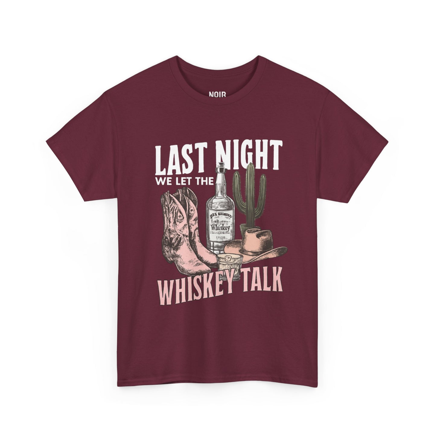 Retro Cowboy Whiskey Graphic Tee