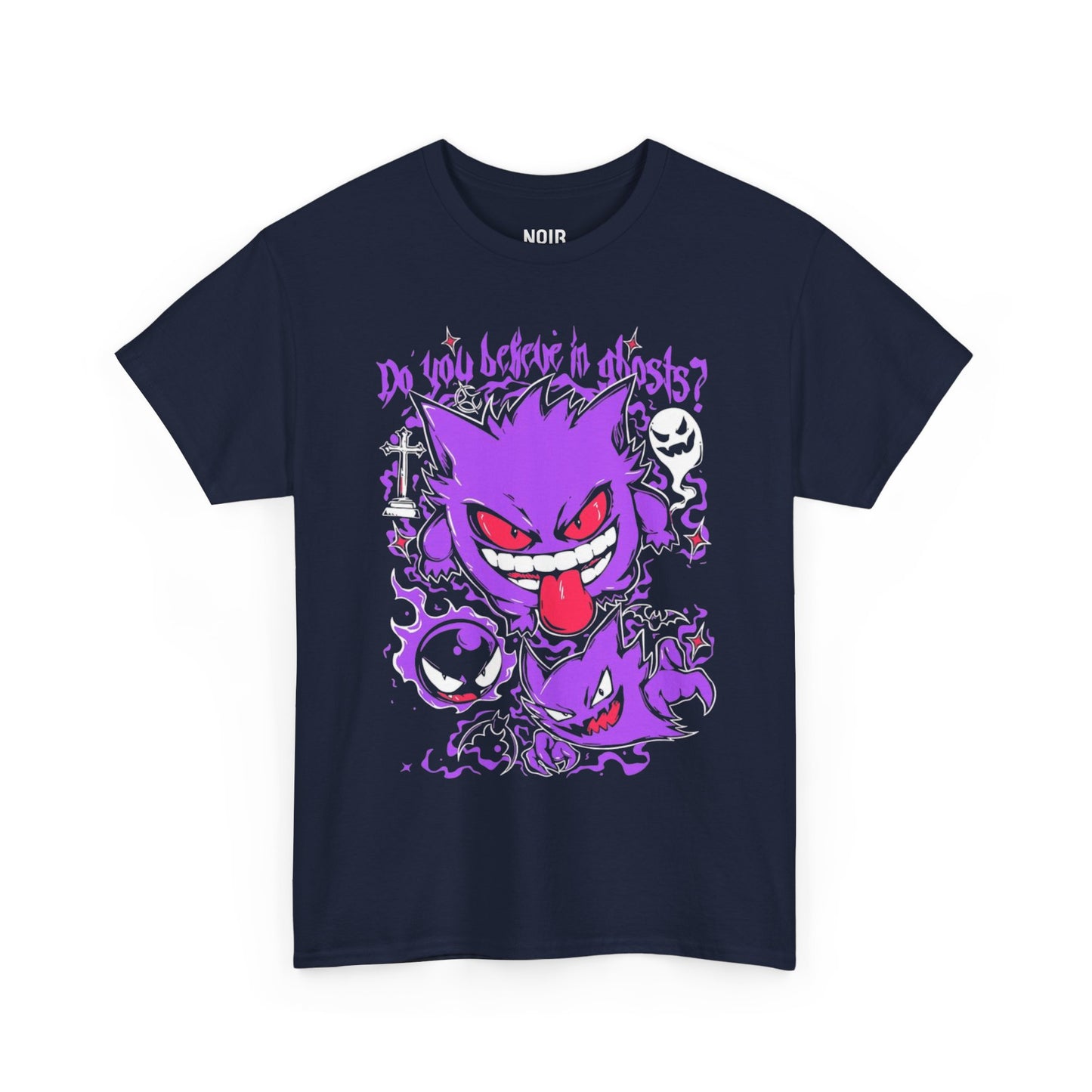 Cursed Smirk Ghost Tee