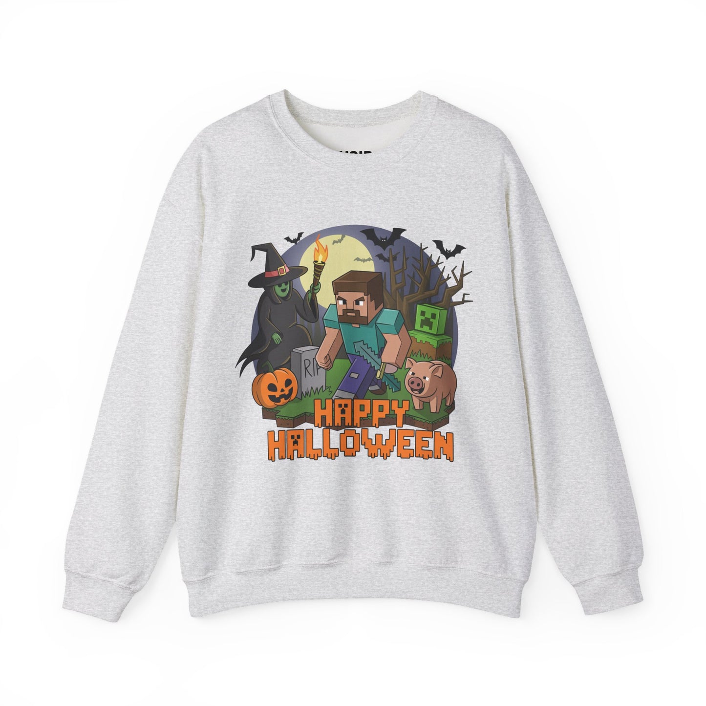 Gamer Pixel Halloween Sweatshirt