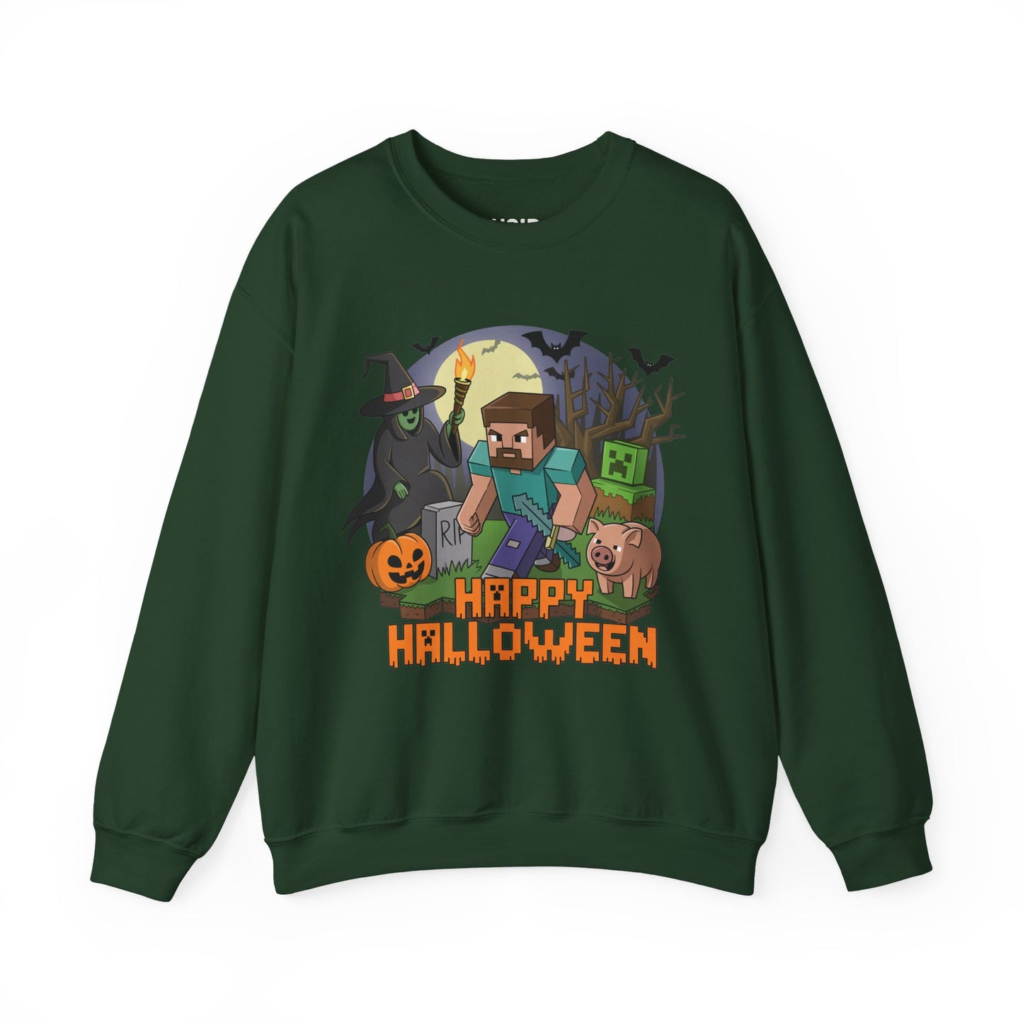 Gamer Pixel Halloween Sweatshirt