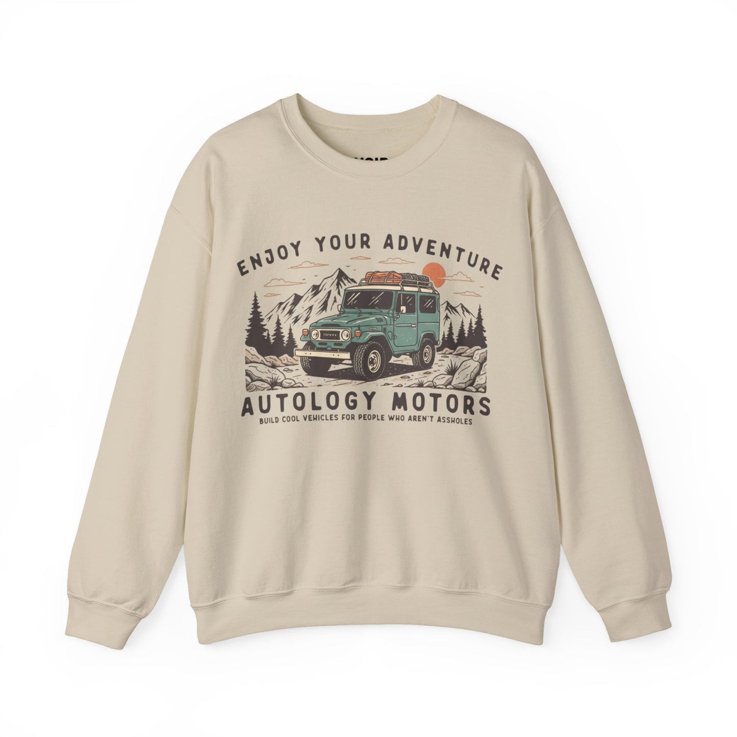 Retro Mountain Cars Sweatshirt