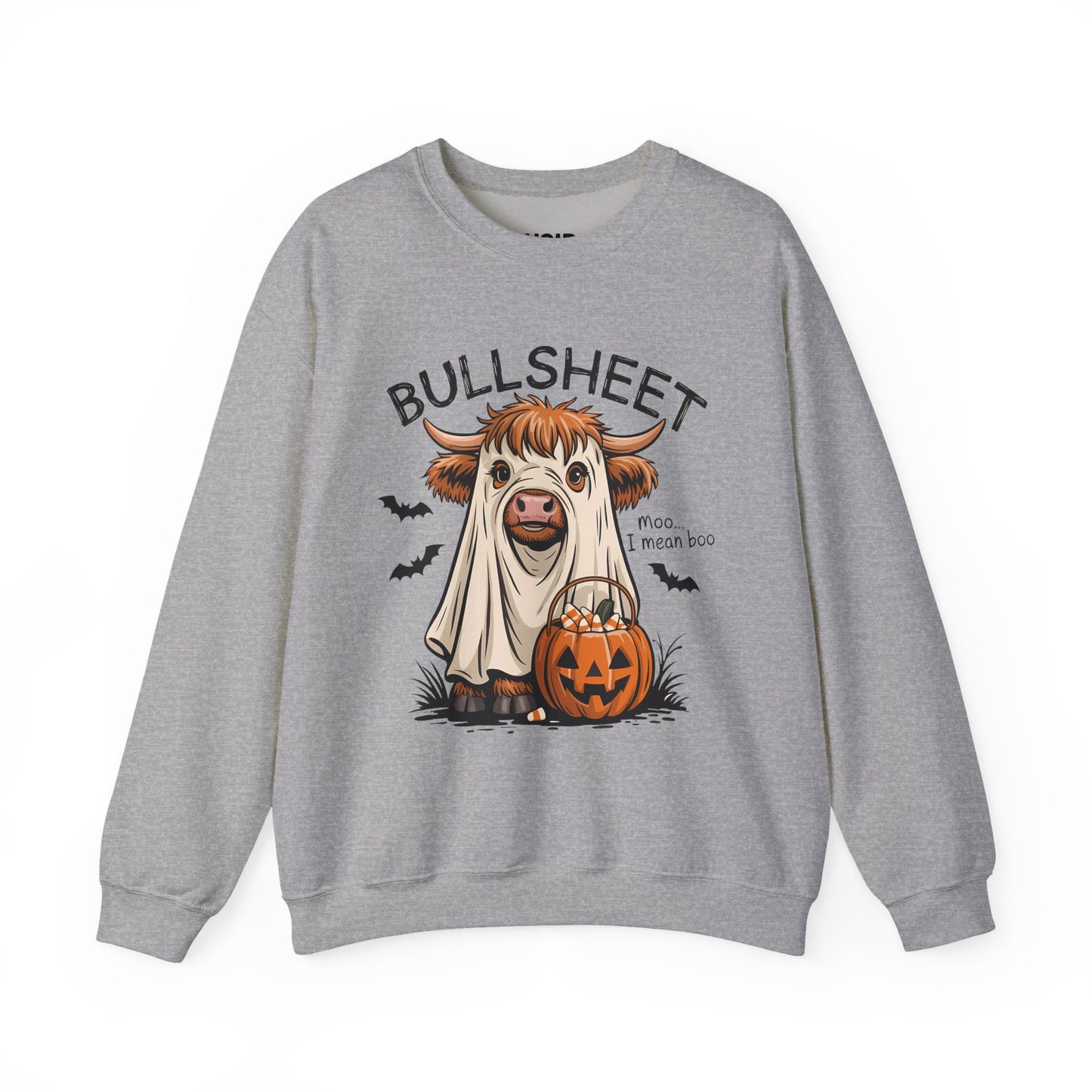 Bullsheet Spooky Cow Sweatshirt