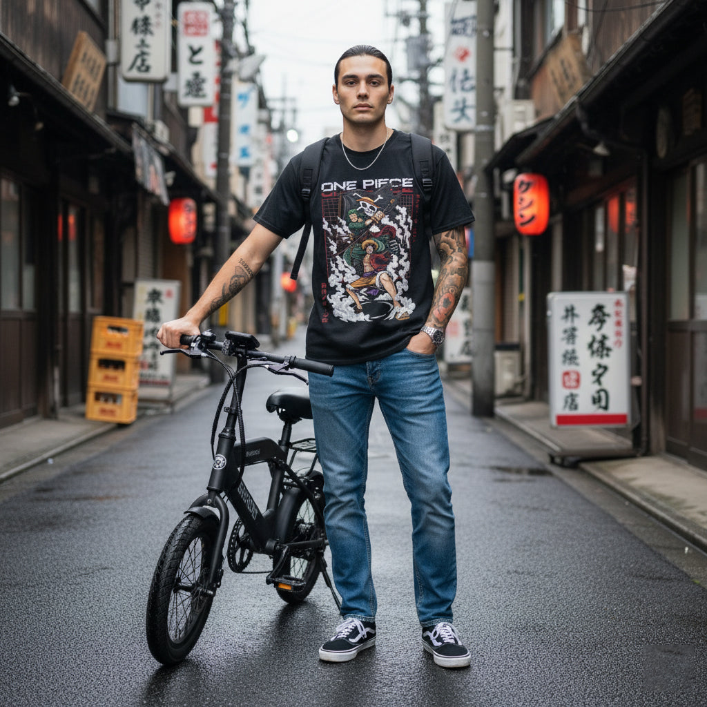 Straw Hat Duo Strike Tee