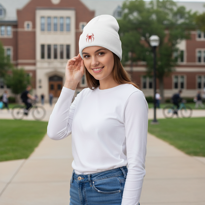 Red Spider Emblem Beanie (Embroidery)