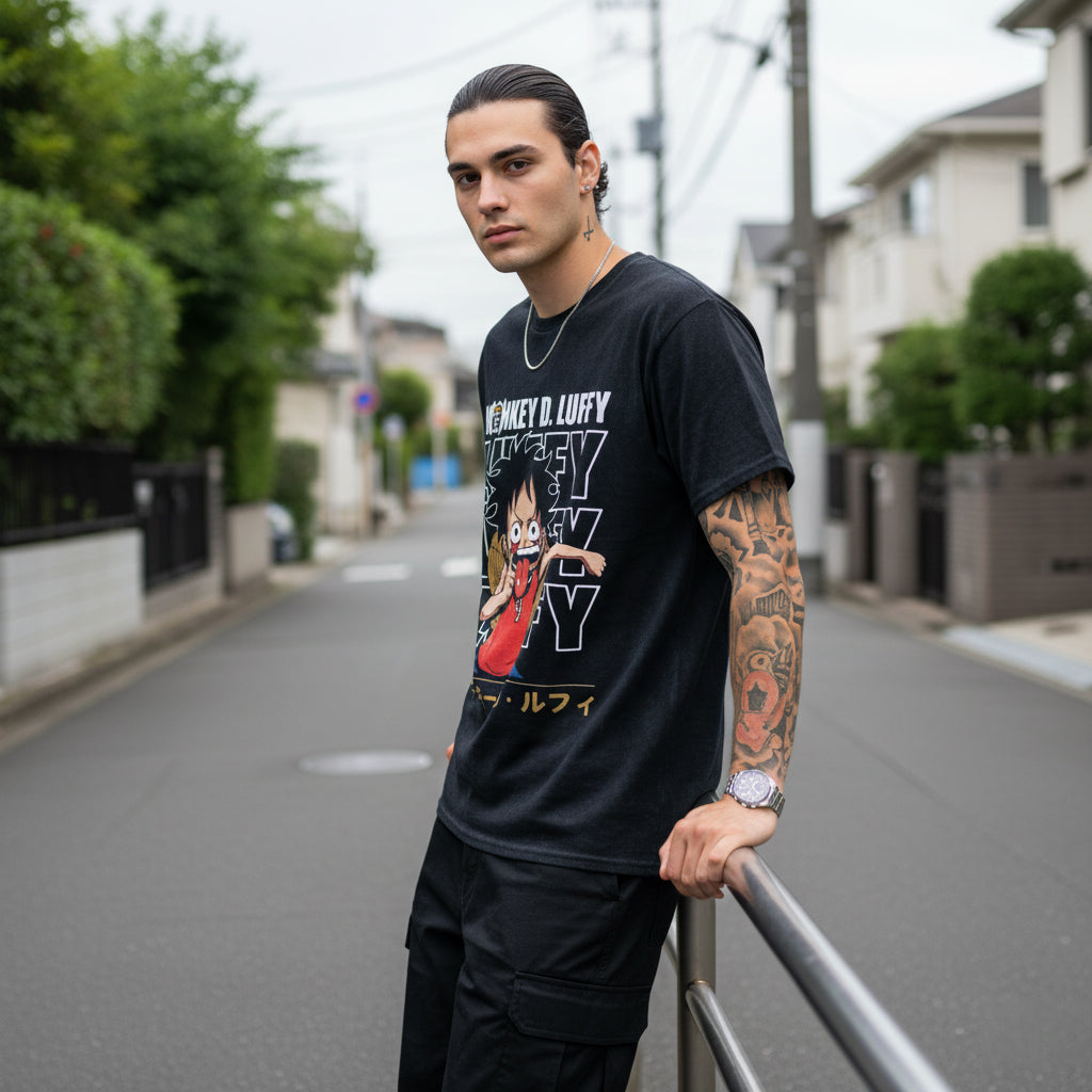 Luffy Tongue Out Tee