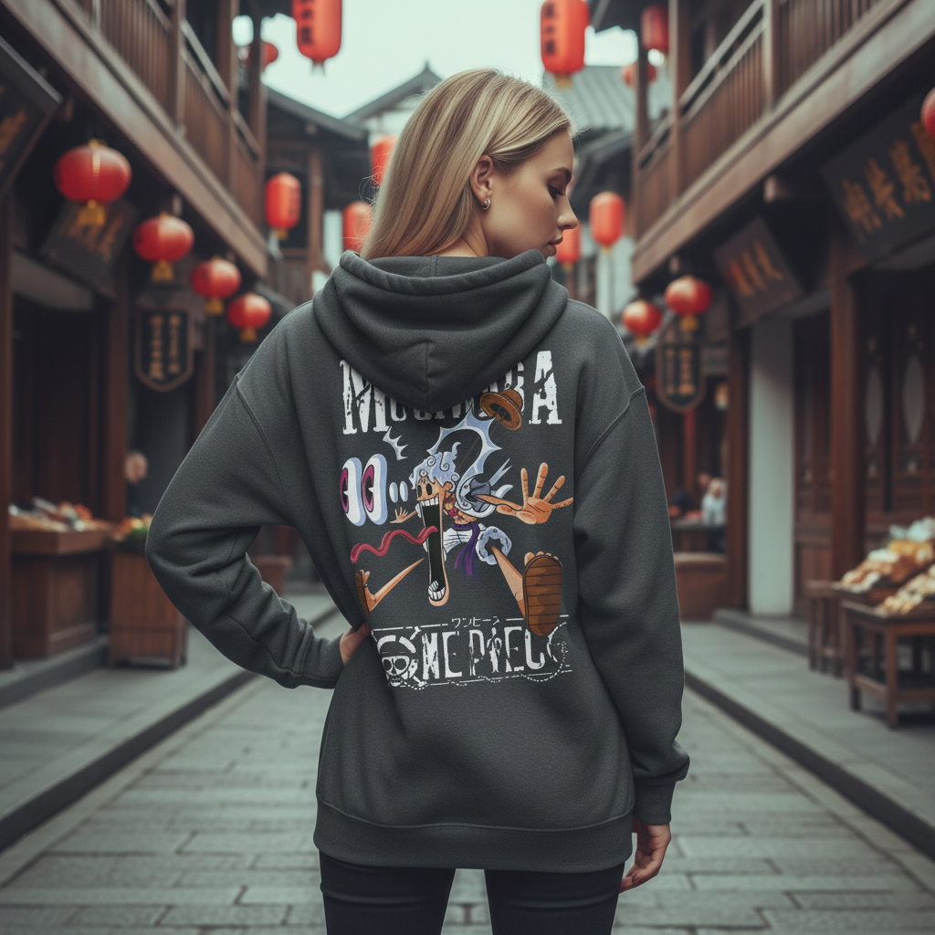 Energetic Gear 5 Luffy Hoodie