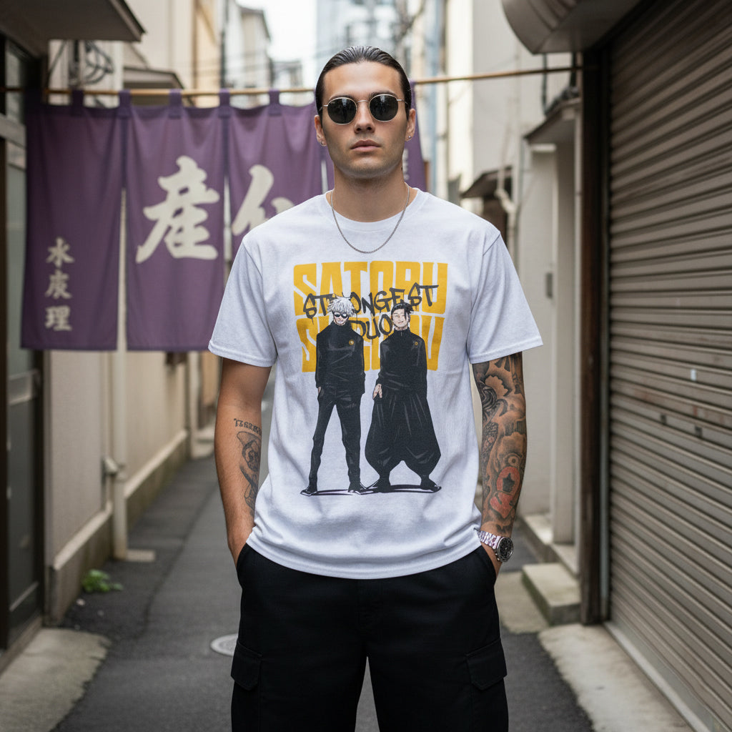 Gojo Geto Strongest Duo Tee