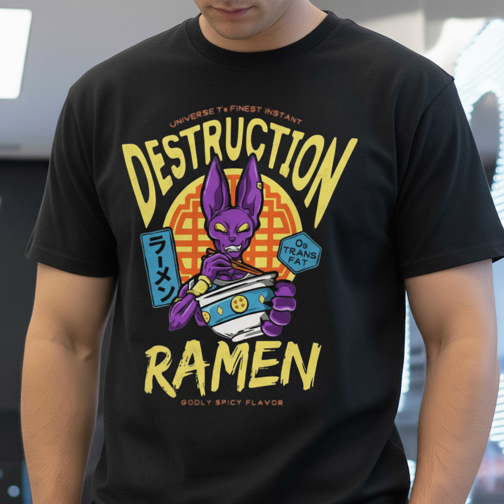 Destruction Ramen Beerus Tee