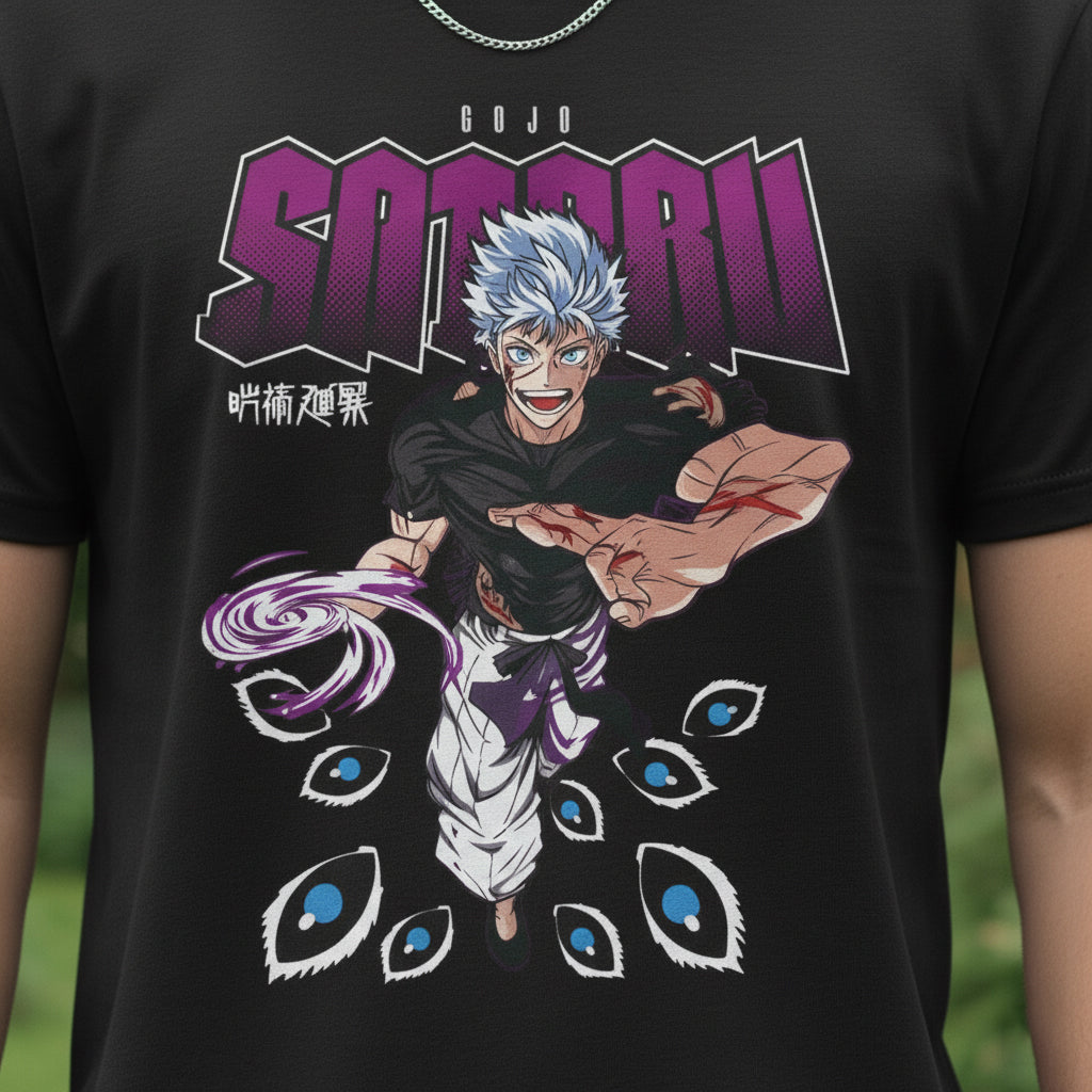 Gojo Infinity Domain Tee
