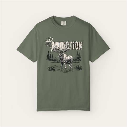 Addiction Moose Hunting T-Shirt