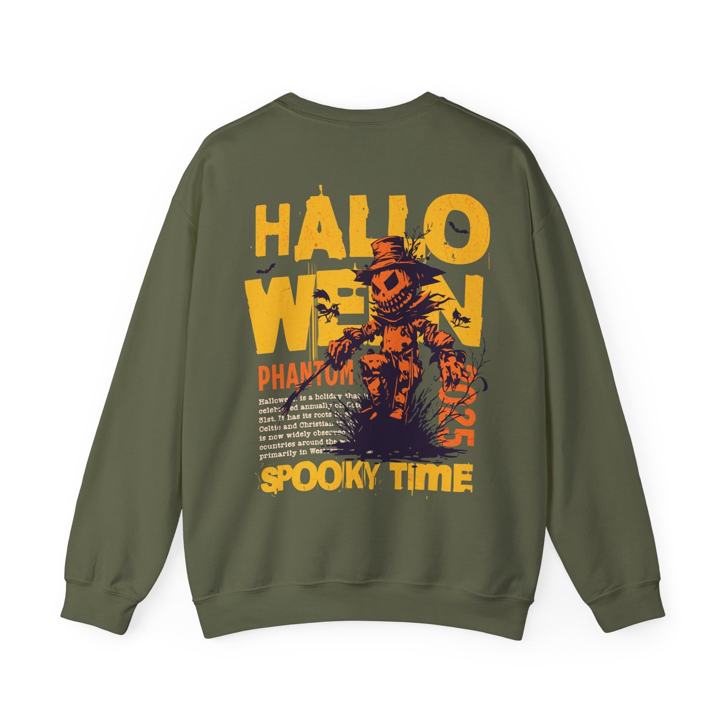 Spooky Time Scarecrow Sweatshirt