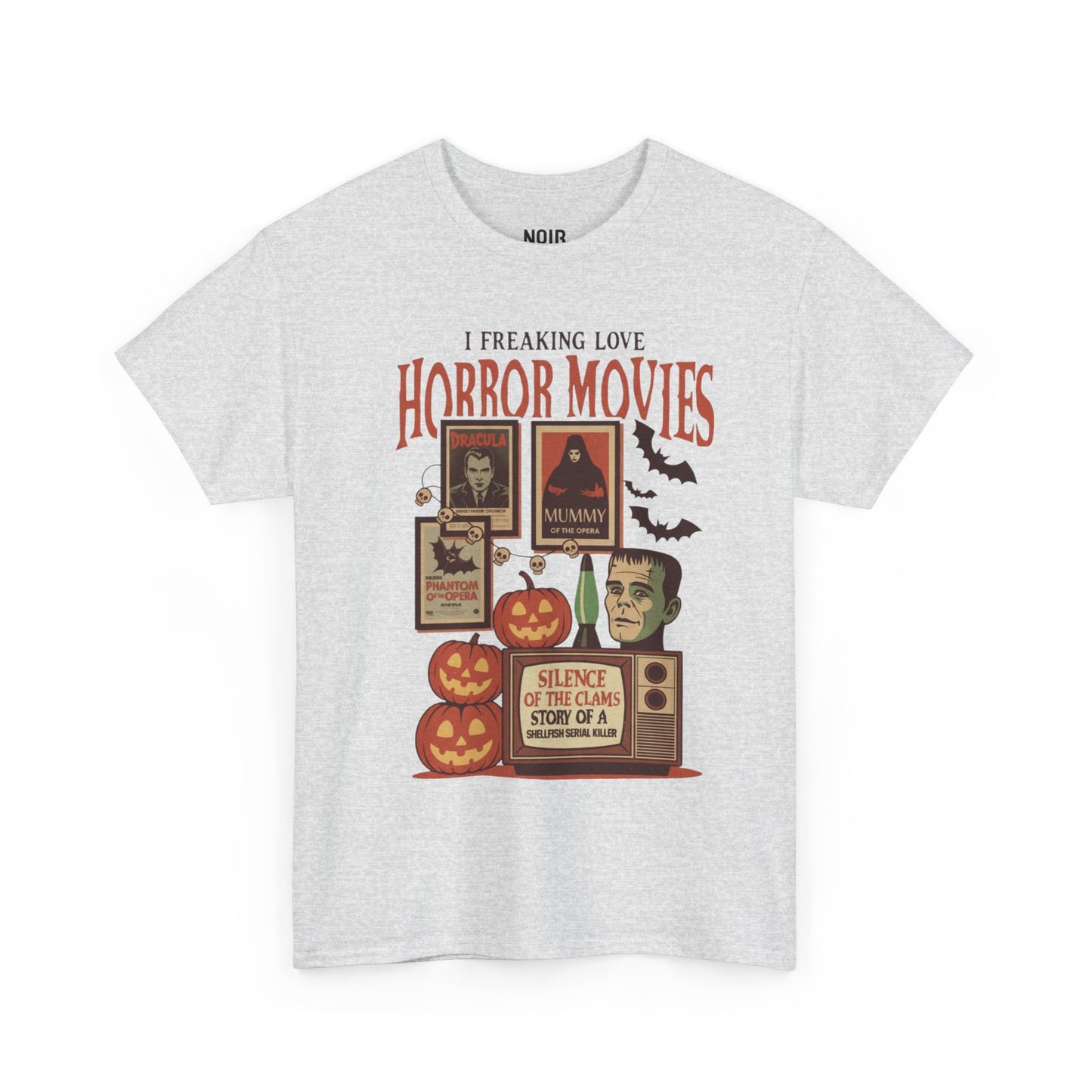 Halloween Horror Movies Graphic Tee