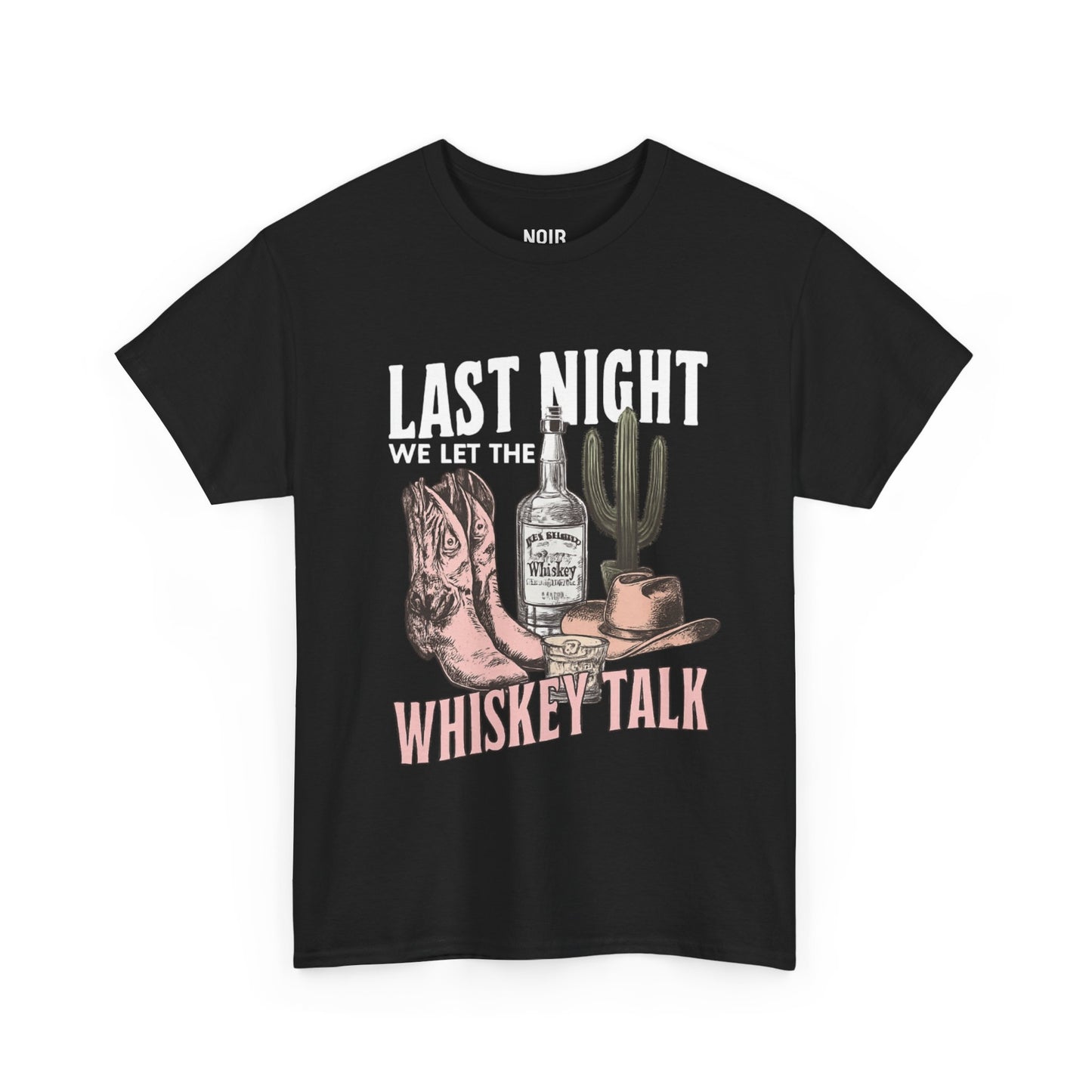Retro Cowboy Whiskey Graphic Tee