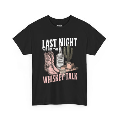 Retro Cowboy Whiskey Graphic Tee