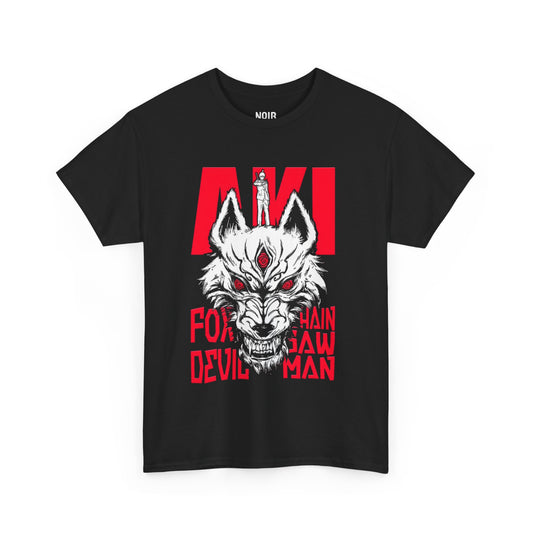 Aki Fox Devil Chainsaw Tee