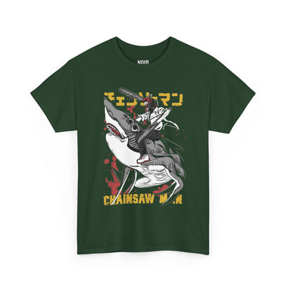 Chainsaw Shark Rider Tee