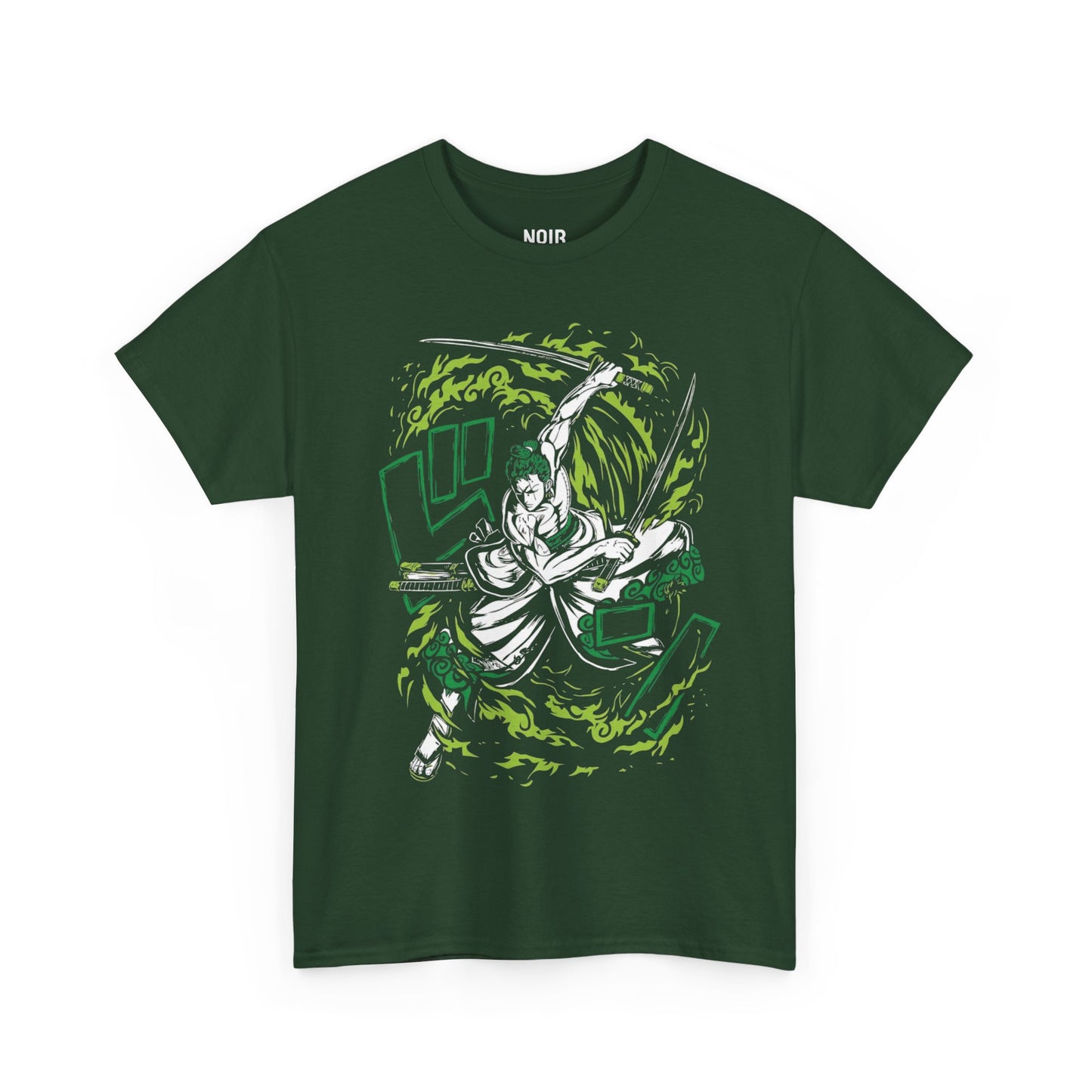 Ashura Green Flames Zoro Tee