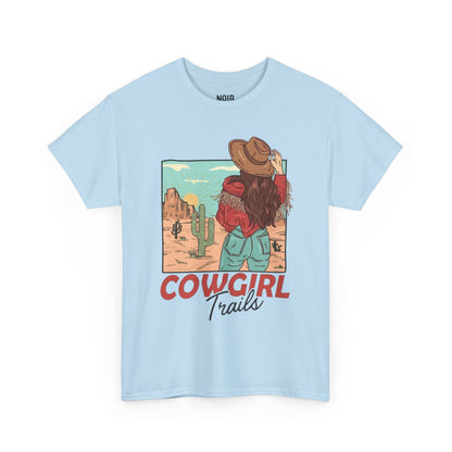 Cowgirl Trails Western Retro Tee