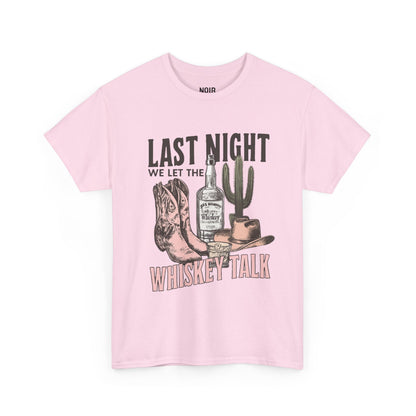 Retro Cowboy Whiskey Graphic Tee