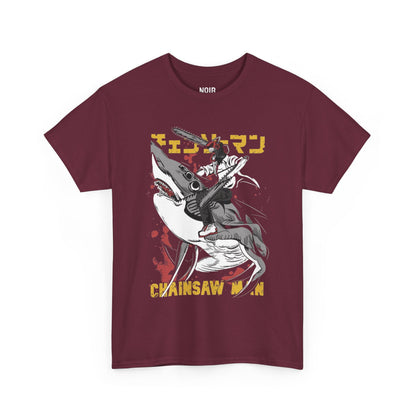 Chainsaw Shark Rider Tee