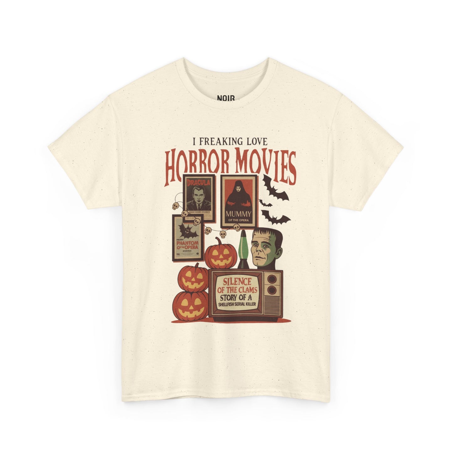 Halloween Horror Movies Graphic Tee