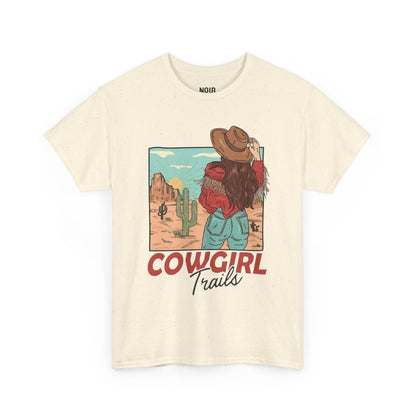 Cowgirl Trails Western Retro Tee