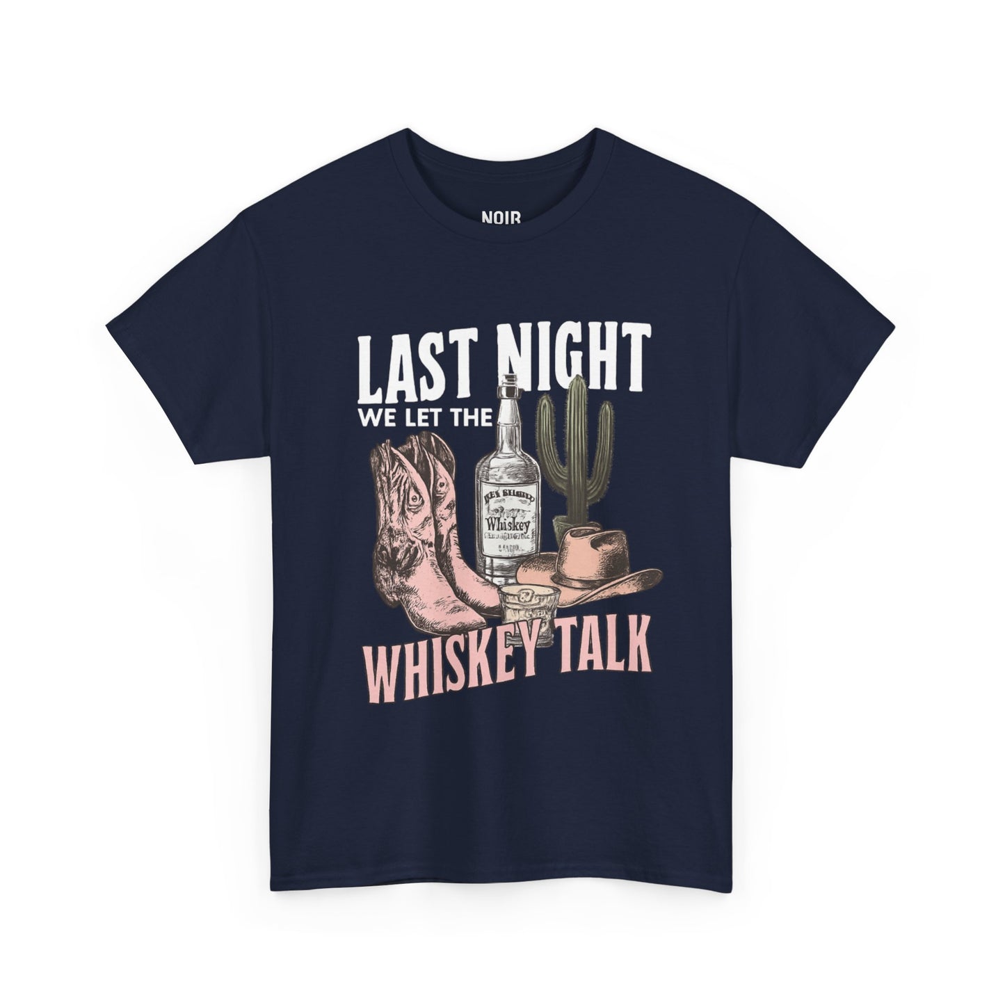 Retro Cowboy Whiskey Graphic Tee