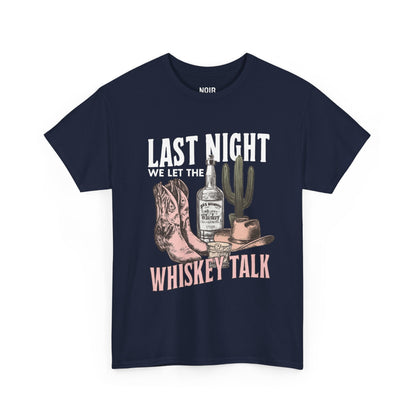 Retro Cowboy Whiskey Graphic Tee