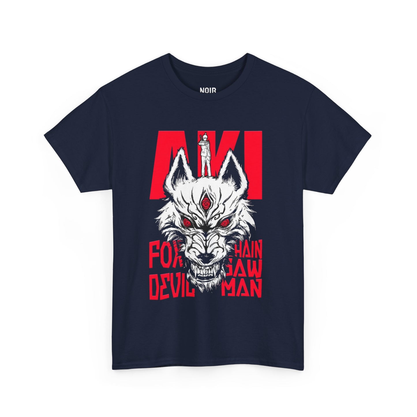 Aki Fox Devil Chainsaw Tee