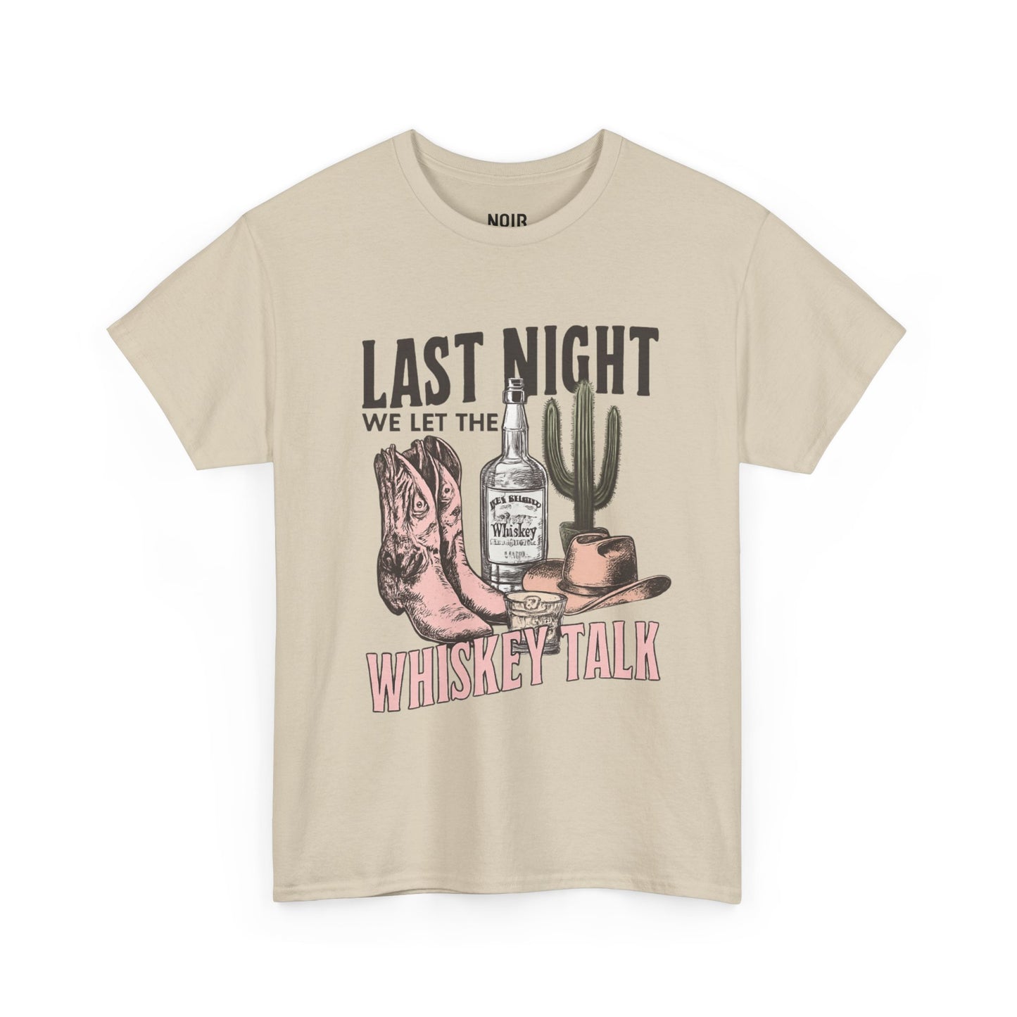 Retro Cowboy Whiskey Graphic Tee