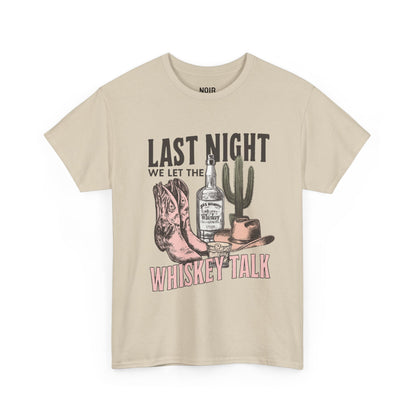 Retro Cowboy Whiskey Graphic Tee