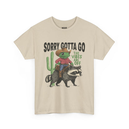 Cowboy Frog Raccoon Tee