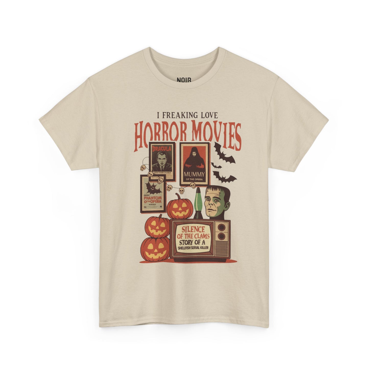 Halloween Horror Movies Graphic Tee