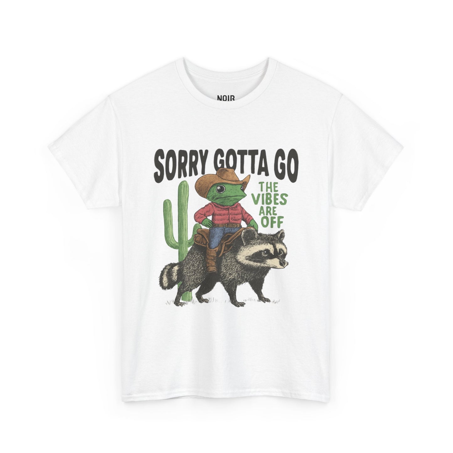 Cowboy Frog Raccoon Tee