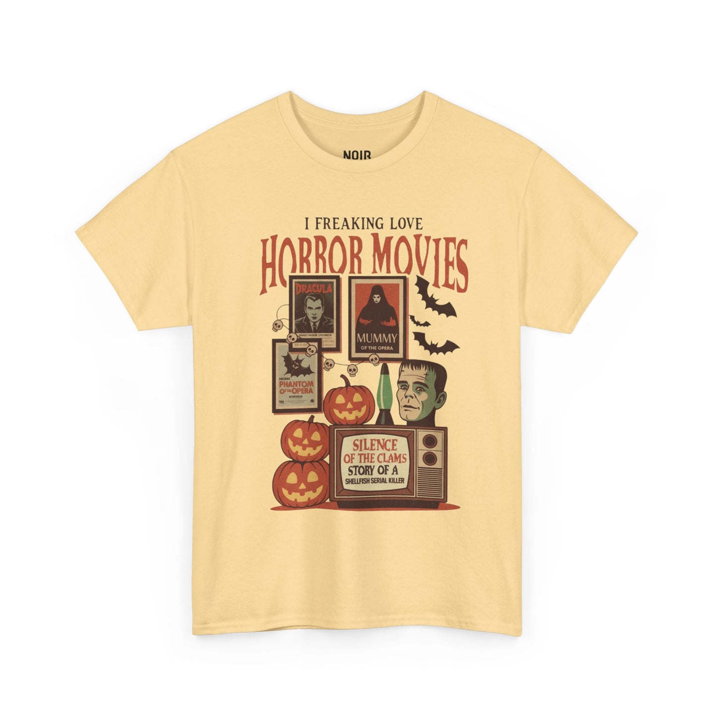 Halloween Horror Movies Graphic Tee