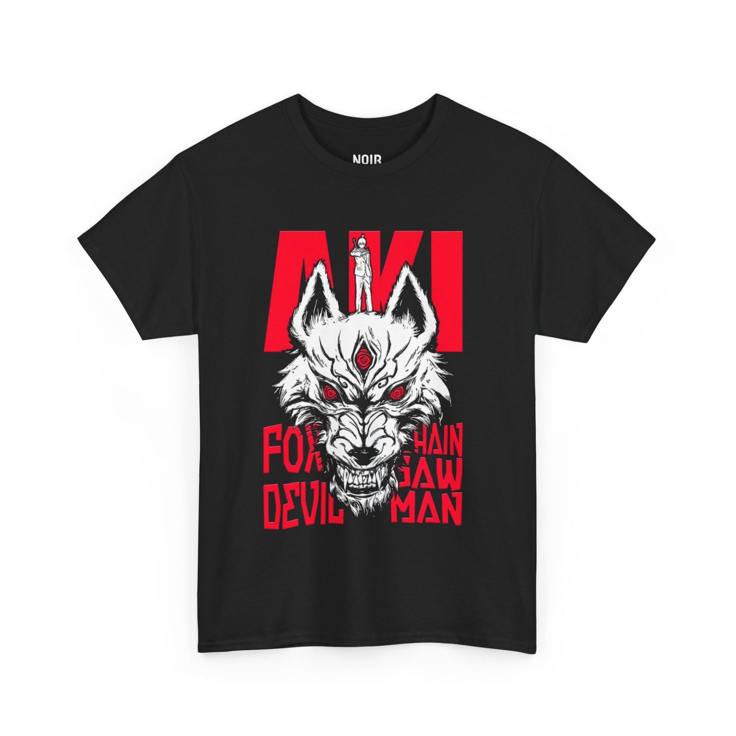 Aki Fox Devil Chainsaw Tee