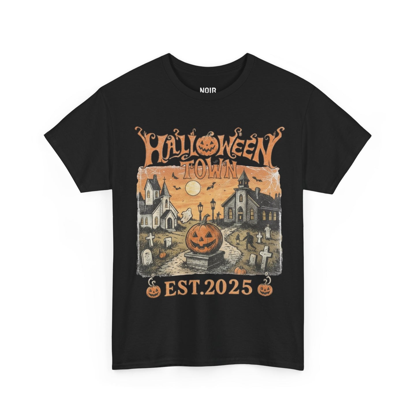 Vintage Halloween Town Graphic Tee