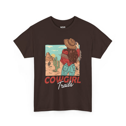 Cowgirl Trails Western Retro Tee