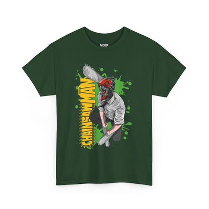 Chainsaw Man Green Splash Tee