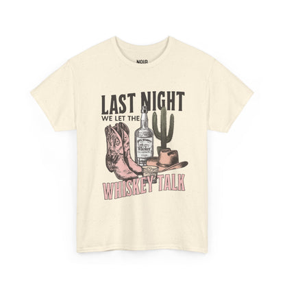 Retro Cowboy Whiskey Graphic Tee
