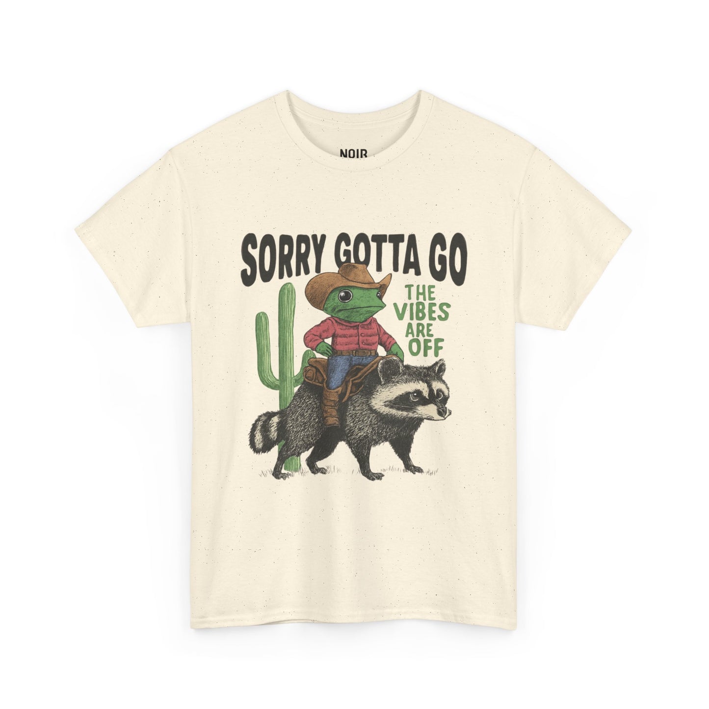 Cowboy Frog Raccoon Tee