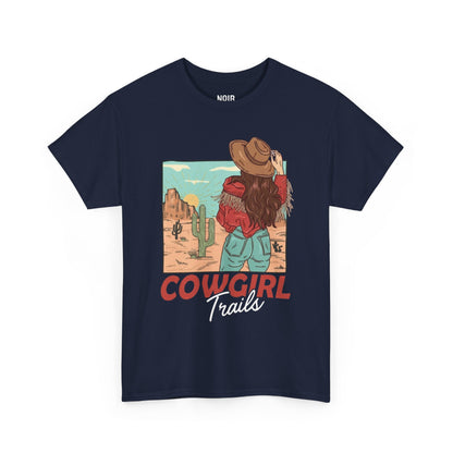 Cowgirl Trails Western Retro Tee