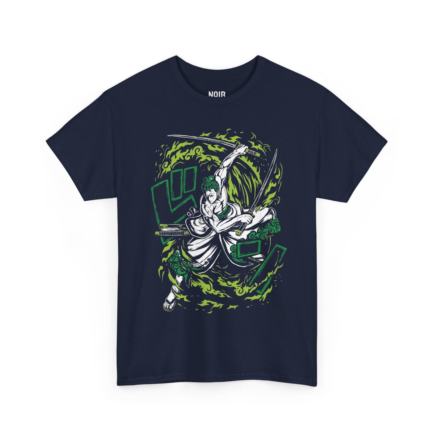 Ashura Green Flames Zoro Tee