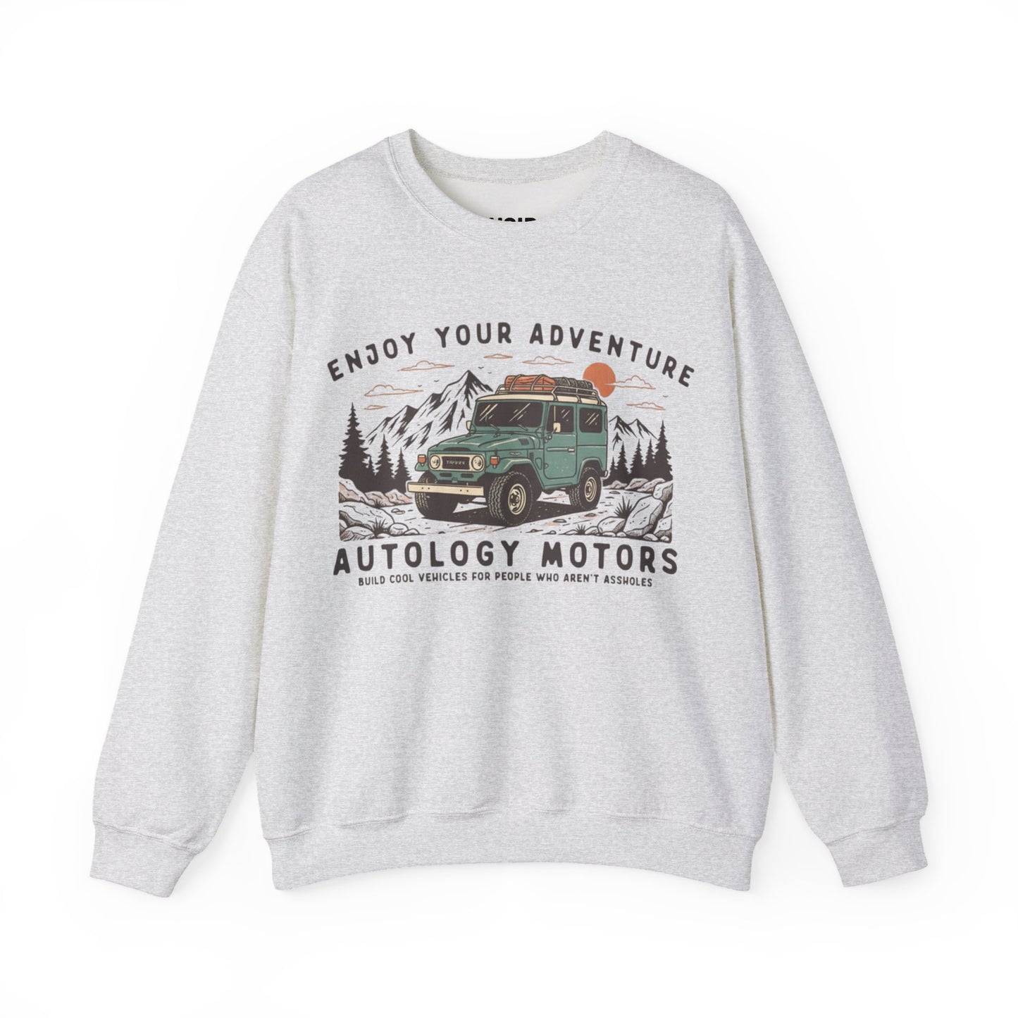 Retro Mountain Cars Sweatshirt