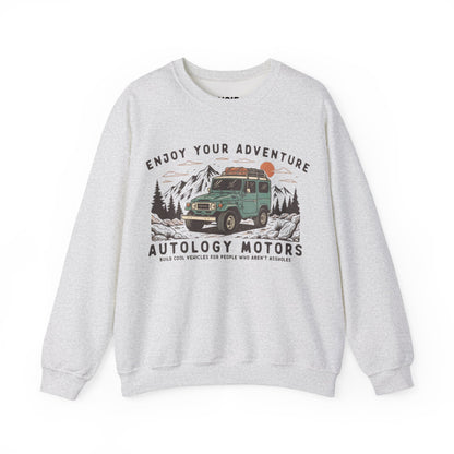 Retro Mountain Cars Sweatshirt