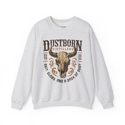 Western Bull Skull Sweatshirt