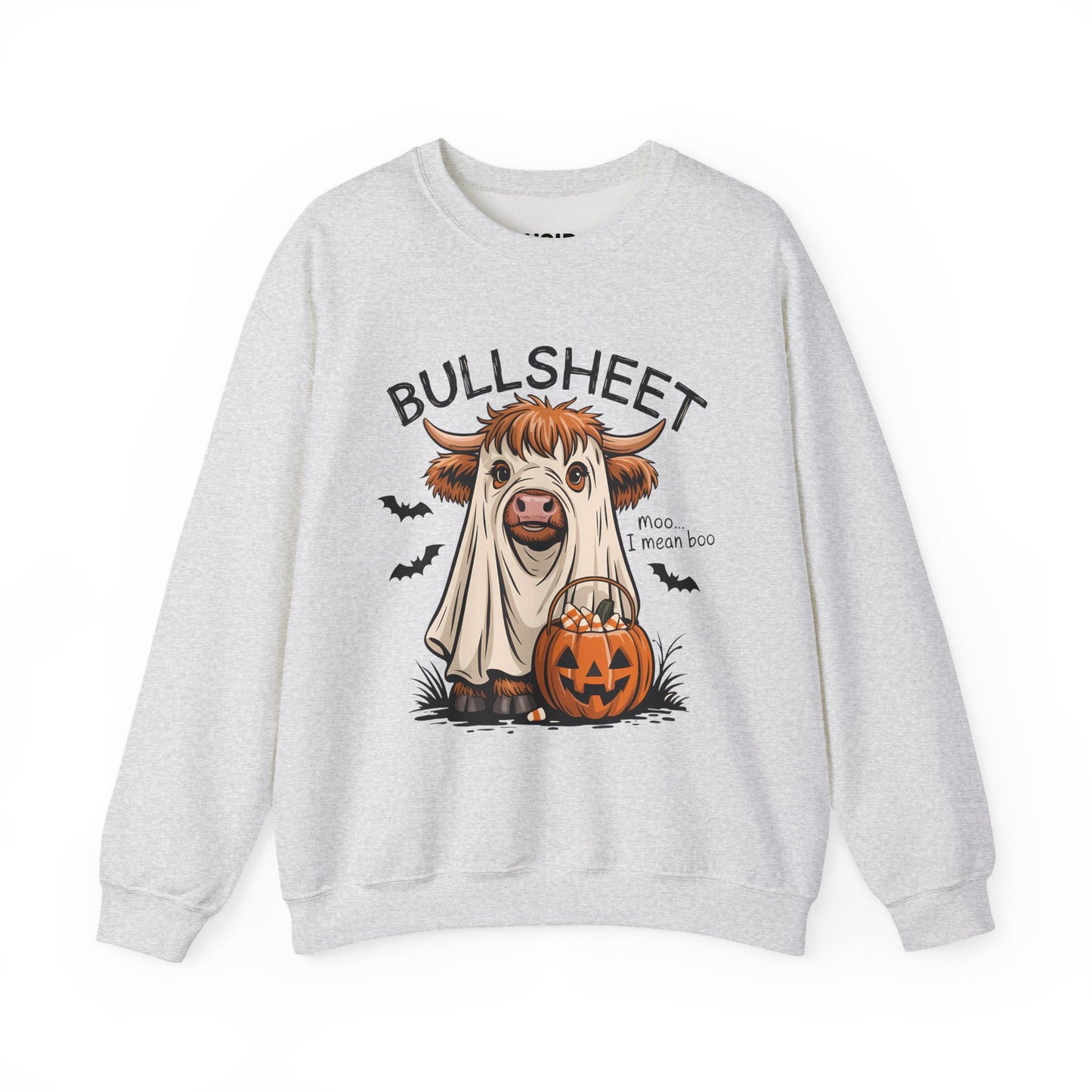 Bullsheet Spooky Cow Sweatshirt