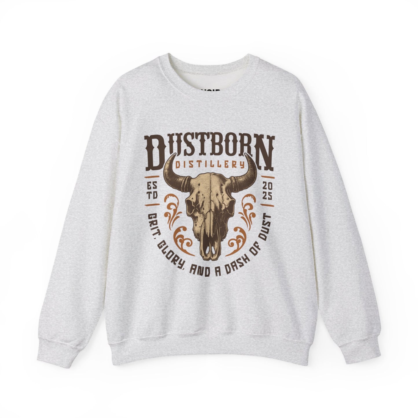 Western Bull Skull Sweatshirt