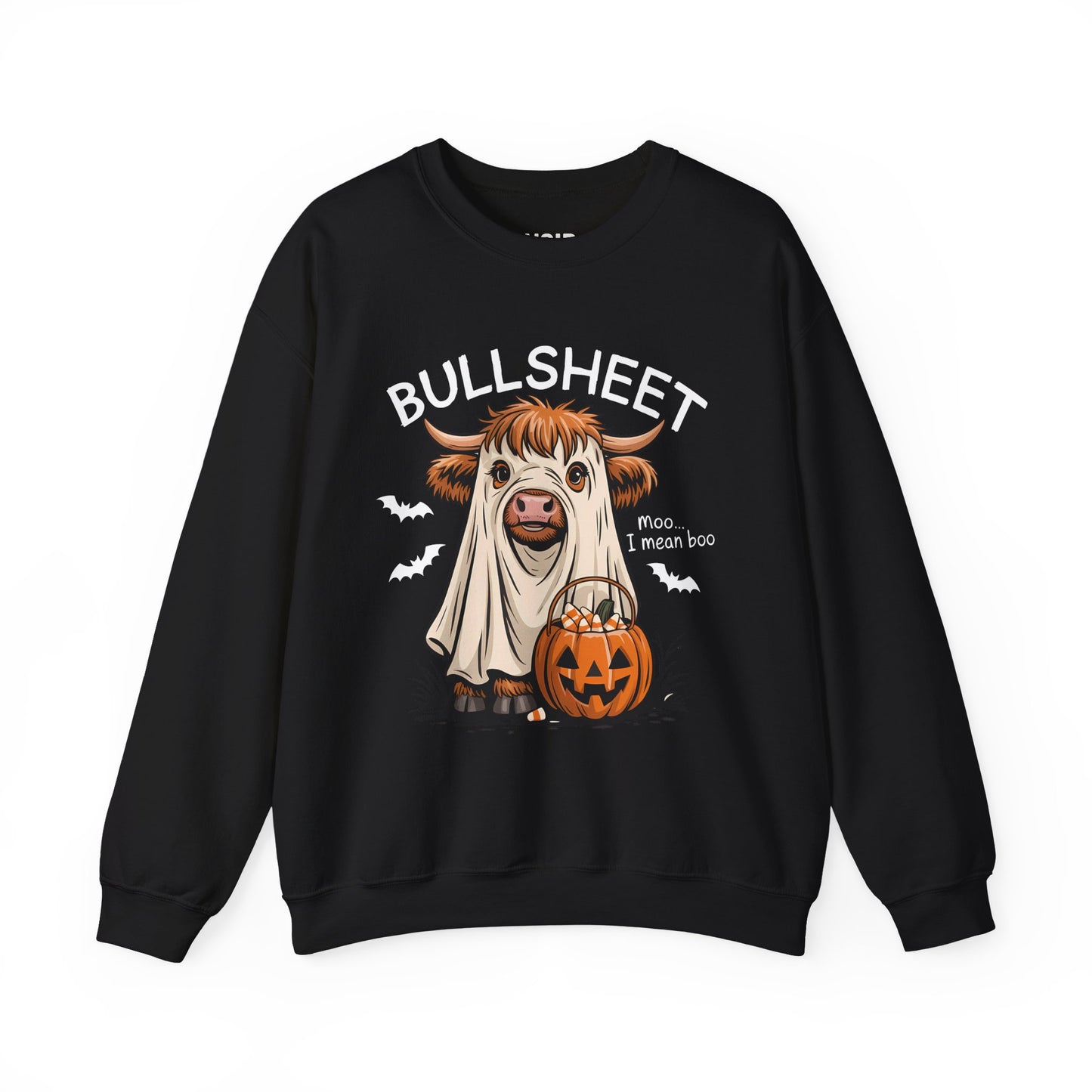 Bullsheet Spooky Cow Sweatshirt