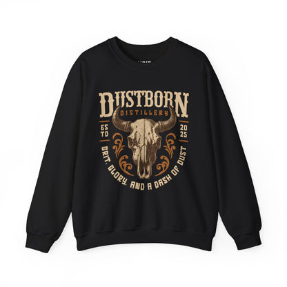 Western Bull Skull Sweatshirt